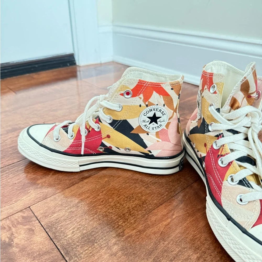 Converse Chuck Taylor Cream High-Tops - Picture 2 of 16
